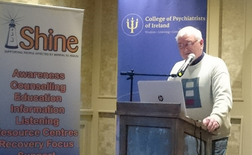 John Purcell at the joint College of Psychiatrists and Shine Conference 2016